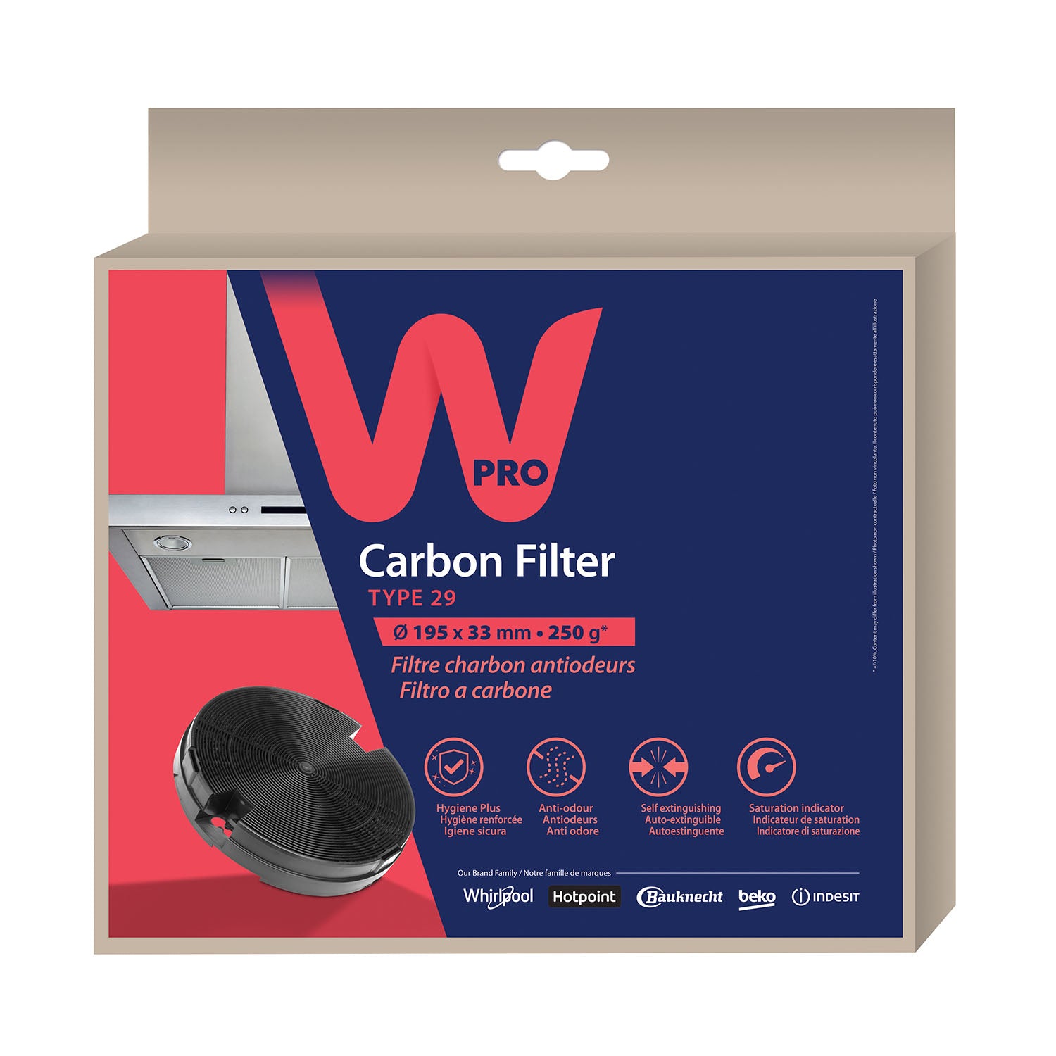 wpro-wpro-kolfilter-for-koksflakt CHF029/1
